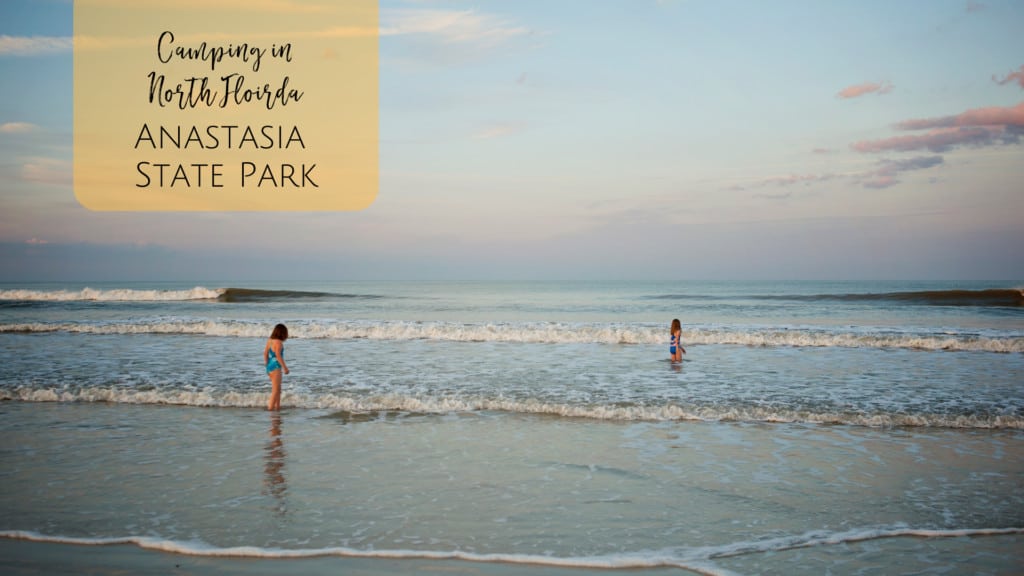 Camping in North Florida, Anasatasia State Park in St. Augustine