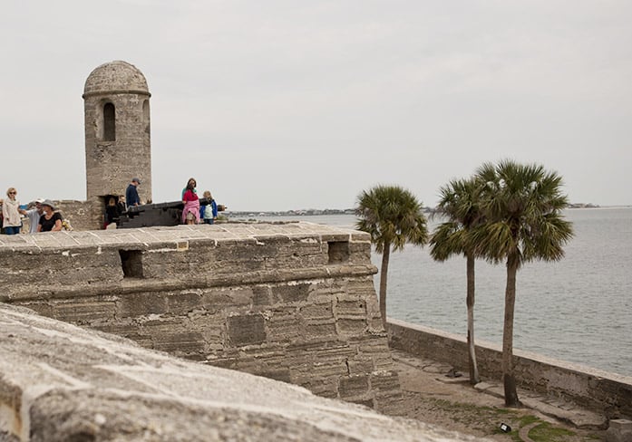 Castillo de San Marcos fort in St. Augustine