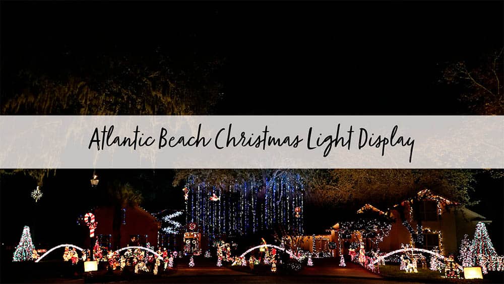 Atlantic Beach Christmas Light Display
