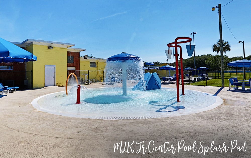 MLK Jr Center Splash Pad in Fernandina Beach
