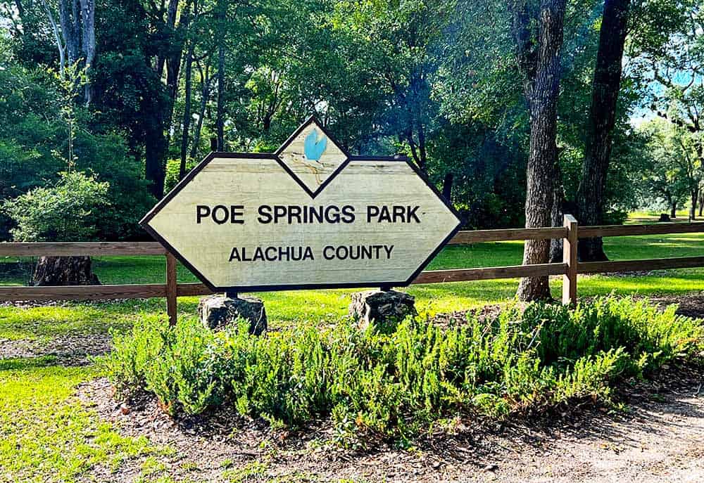 Poe Springs County Park in Alachua, FL