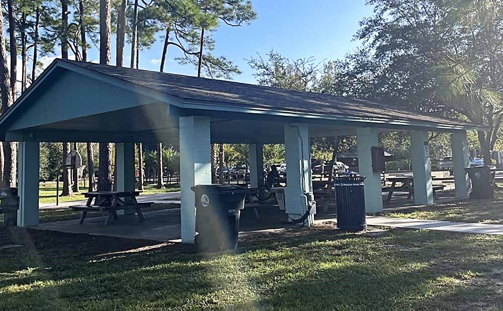 Rental Pavilions at Jack Russell Park in Jacksonville