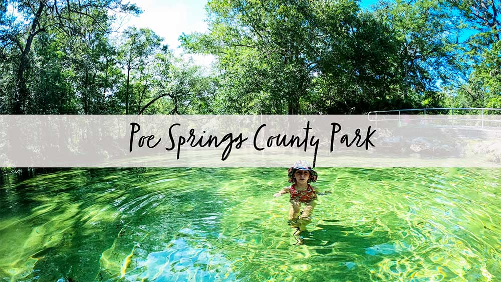 Poe Springs County Park in Florida